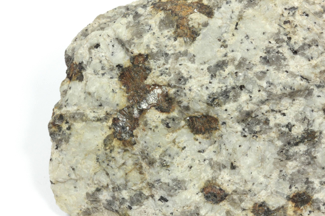 Granite à cordiérite Granite de La Feuillée Massif armoricain  Huelgoat 