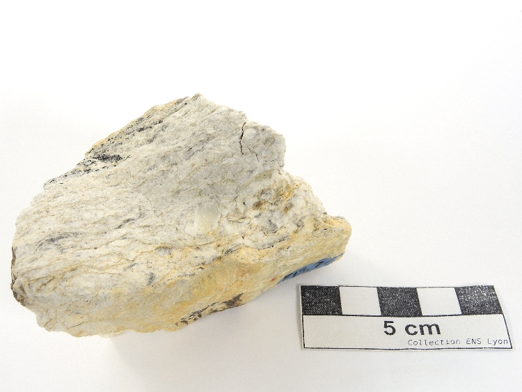 Mylonite Granite mylonitique Massif armoricain  Elven Carrière de Lescastel