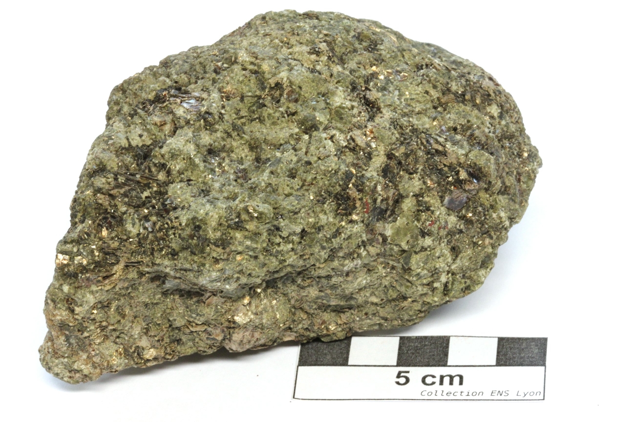 Pyroxénite  Pyroxénite à phlogopite  Complexe de Phalaborwa  Mine de Phalaborwa