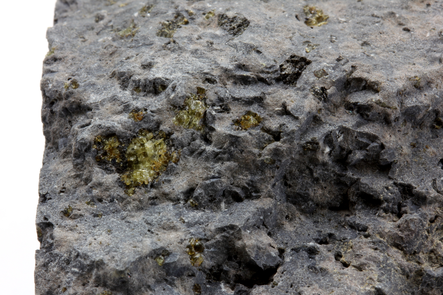 Basalte à olivine et pyroxène Basalte à olivine et pyroxène Archipel de la Société Tahiti Nui  