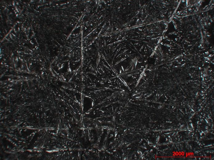  Microscope Basalte komatitique Komatiite du Cap Smith Ceinture de roches vertes du Cap Smith   