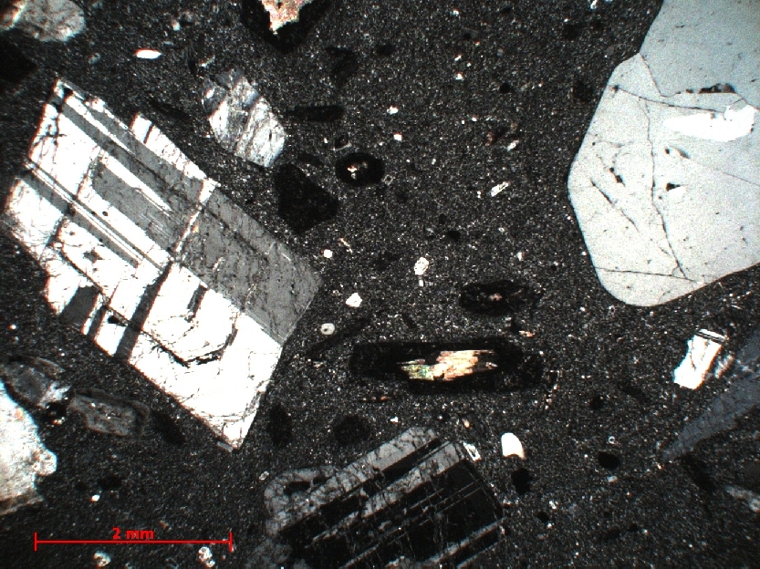  Microscope Dacite Esterellite Provence Massif de l’Estérel Saint Raphael Le Drammont