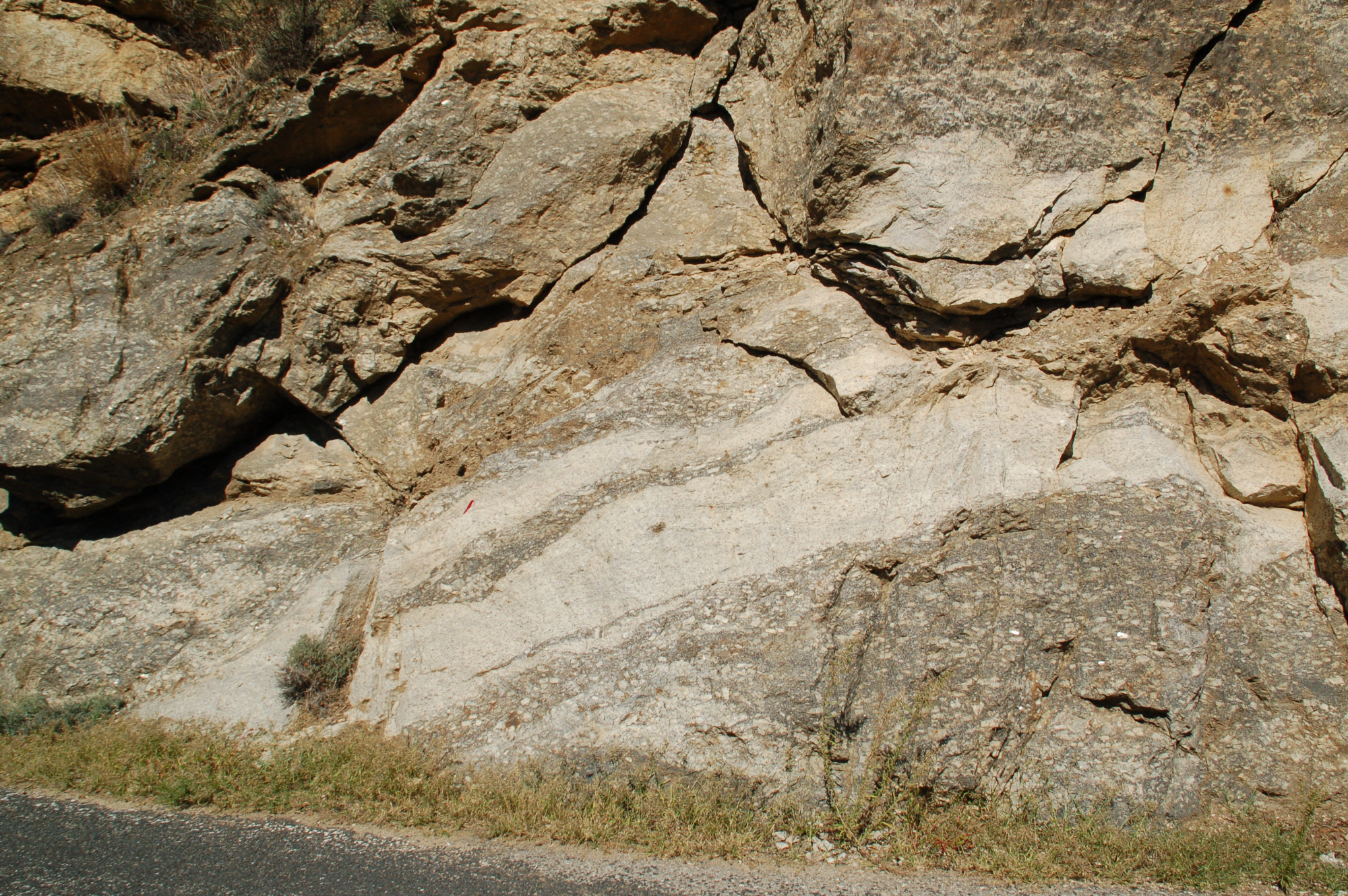 Charnockite Granite anatectique à grenat et orthopyroxène Pyrénées Massif de l’Agly Ansignan Les Albas