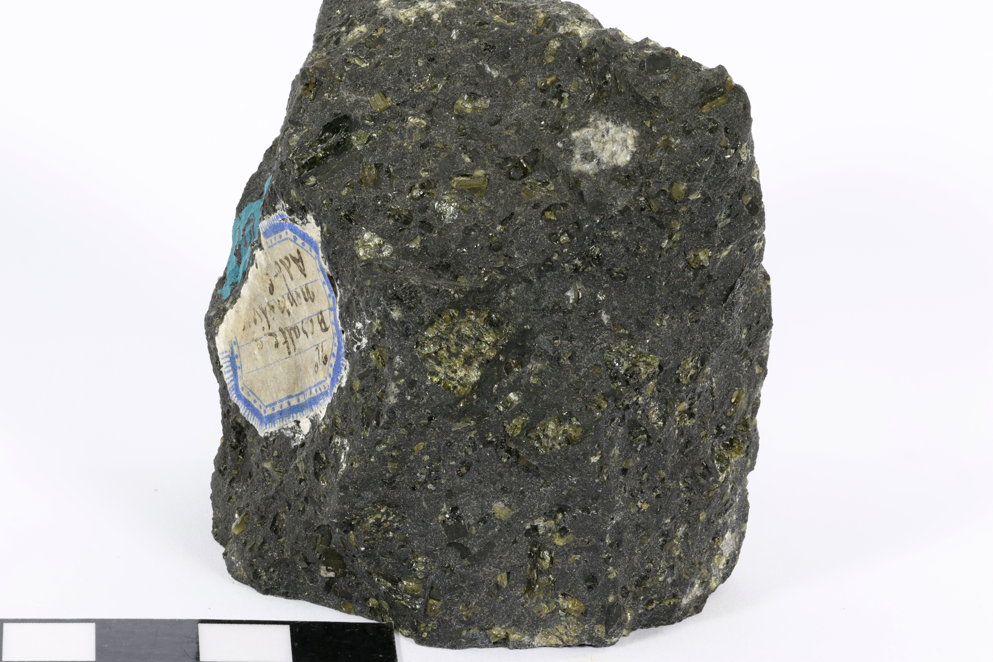 Basanite à olivine et néphéline Basanite à olivine et néphéline Massif de Bohême  Adorf 