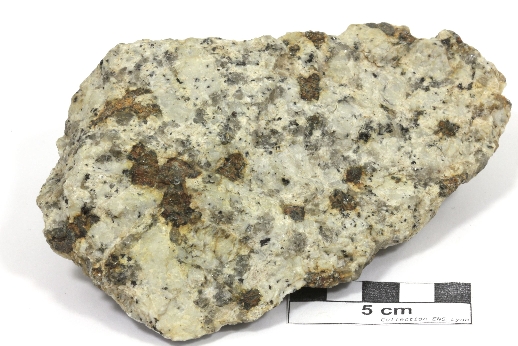 Granite à cordiérite Granite de La Feuillée Massif armoricain  Huelgoat 