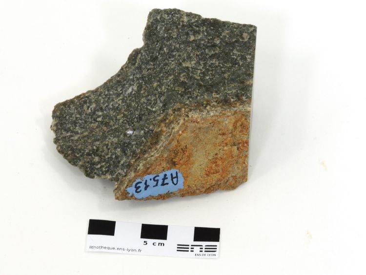 Pyroxénite Pyroxénite de Roguédas Massif armoricain  Arradon – Roguédas Pointe de Roguédas