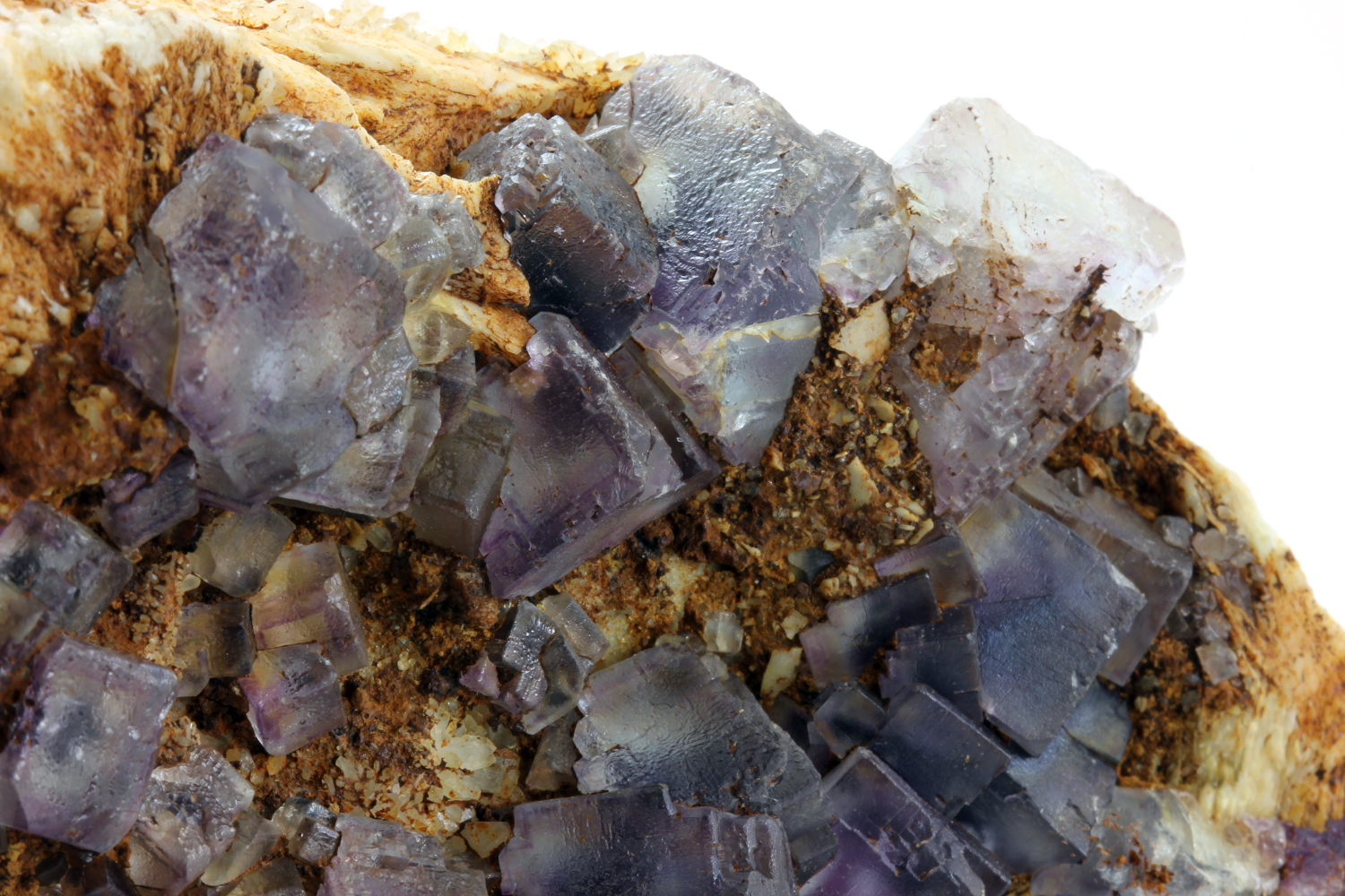 Fluorine, barytine et quartz Fluorine, barytine et quartz de Fonsante Provence Massif de l’Estérel  Ancienne mine de Fontsante