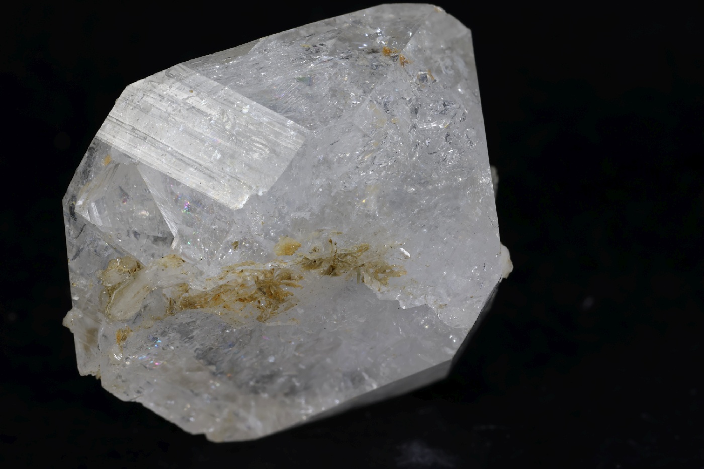 Quartz Cristaux de quartz Alpes  Uvernet-Fours Col d’Allos