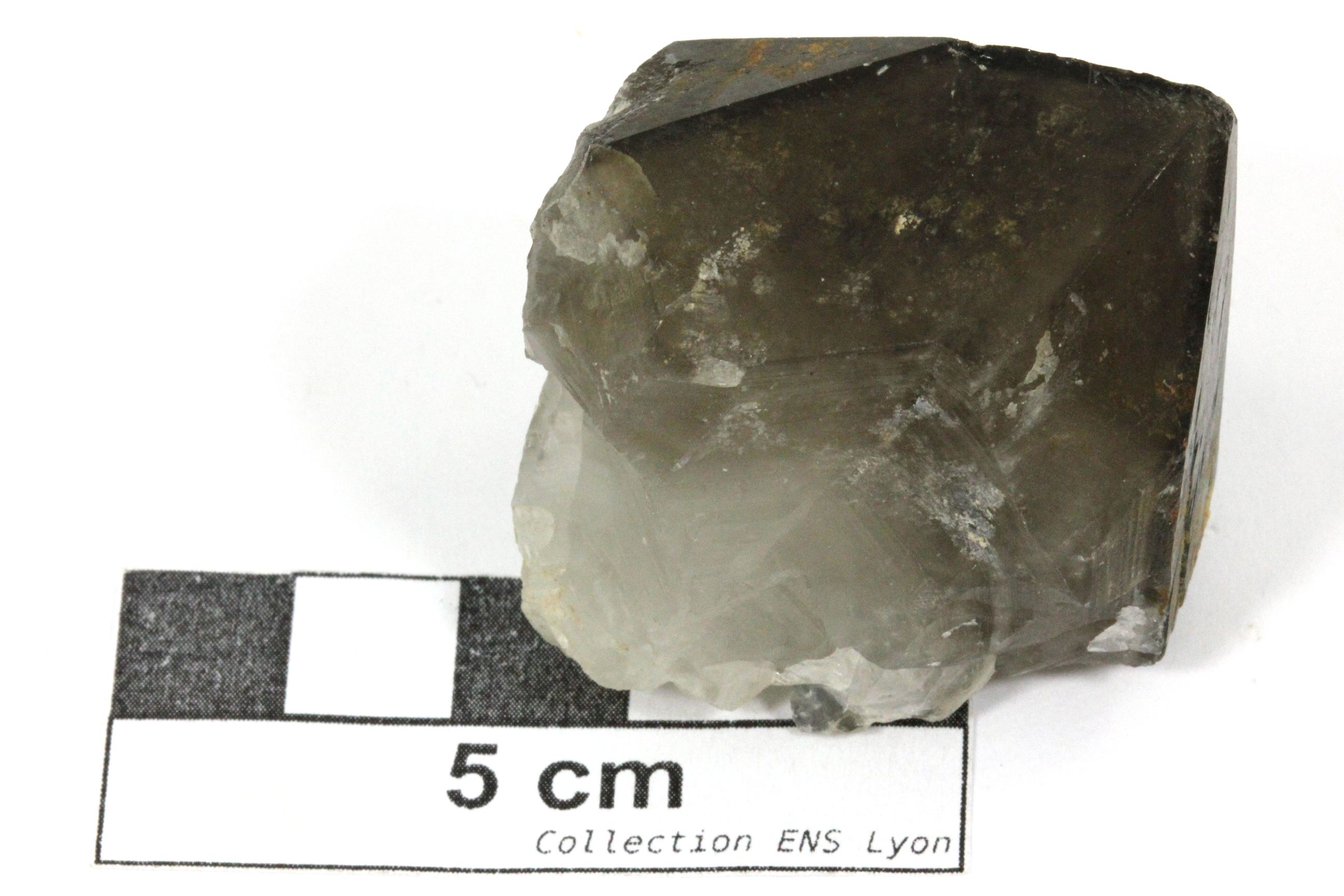 Quartz fumé Quartz Morion Massif central  Saint Ferréol d’Auroure 
