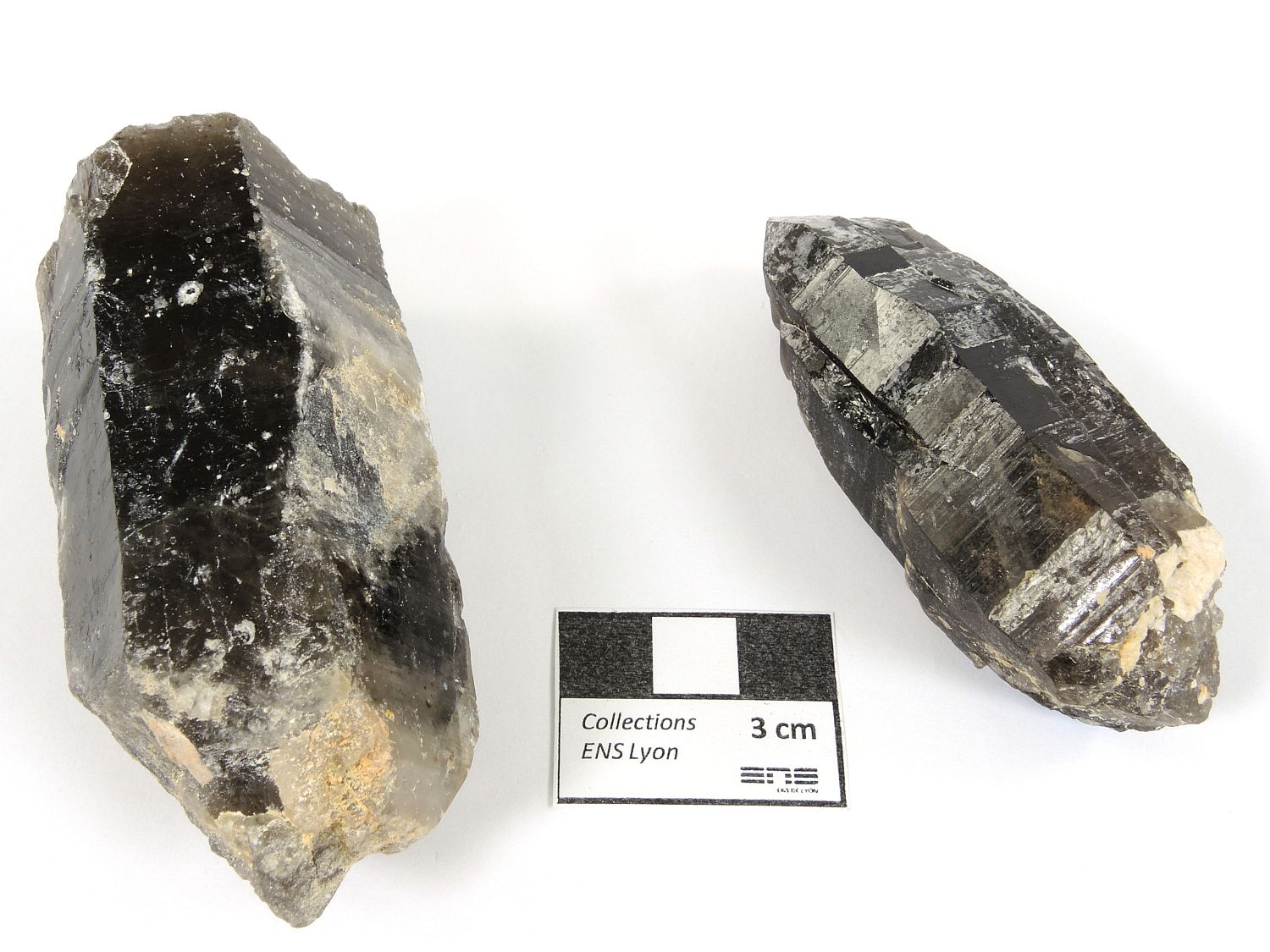 Quartz fumé Quartz Morion Massif central Monts d’Ambazac Compreignac Carrière de Vénachat