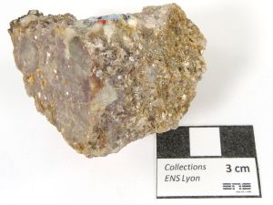 Lépidolite Pegmatite à lépidolite    