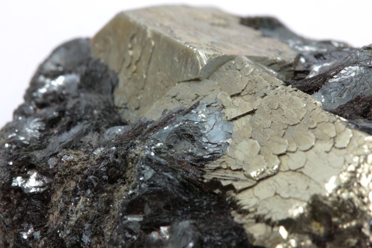 Pyrite et hématite Pyrite et hématite  Ile d’Elbe  