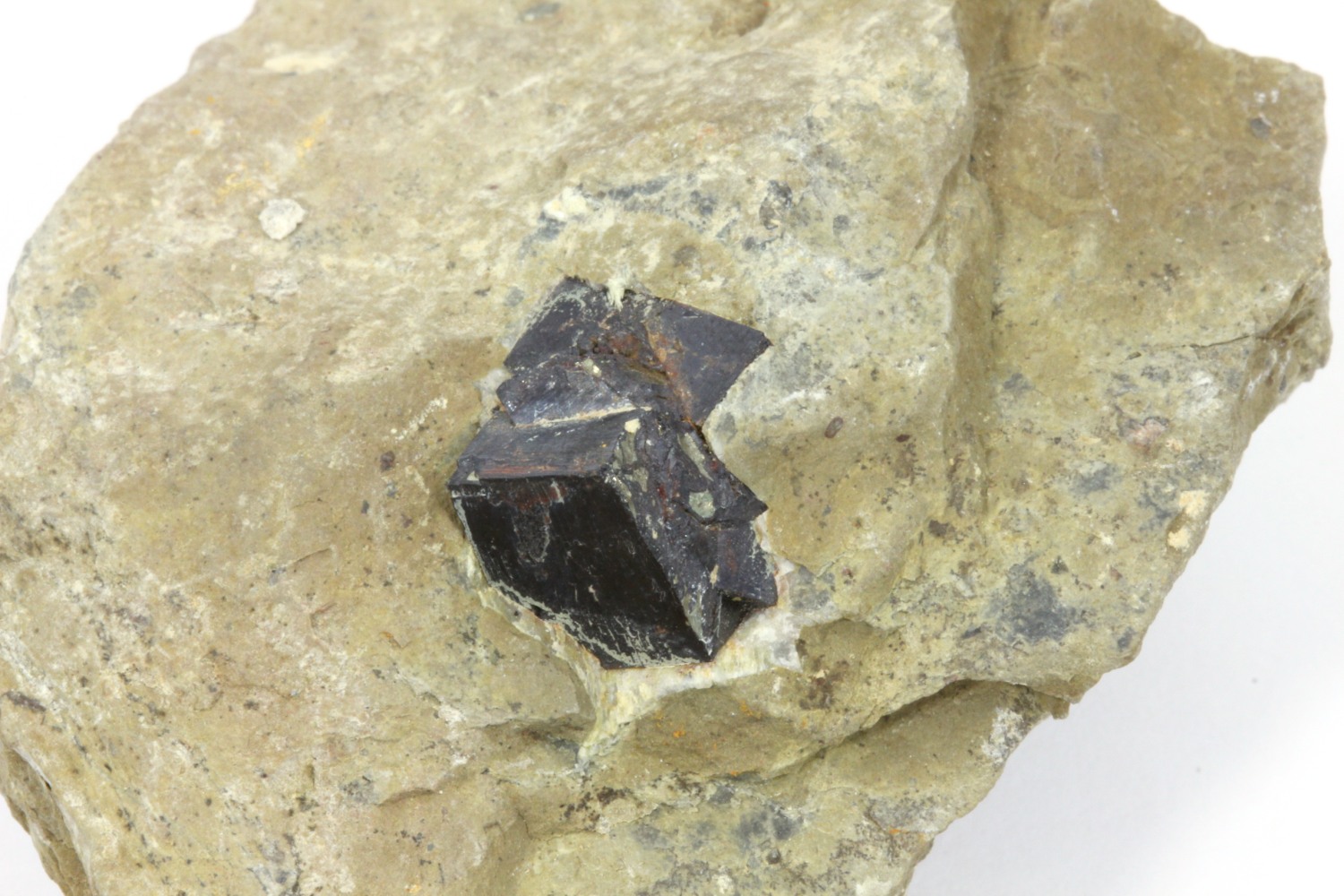 Pyrite Pyrite dans calcaire    
