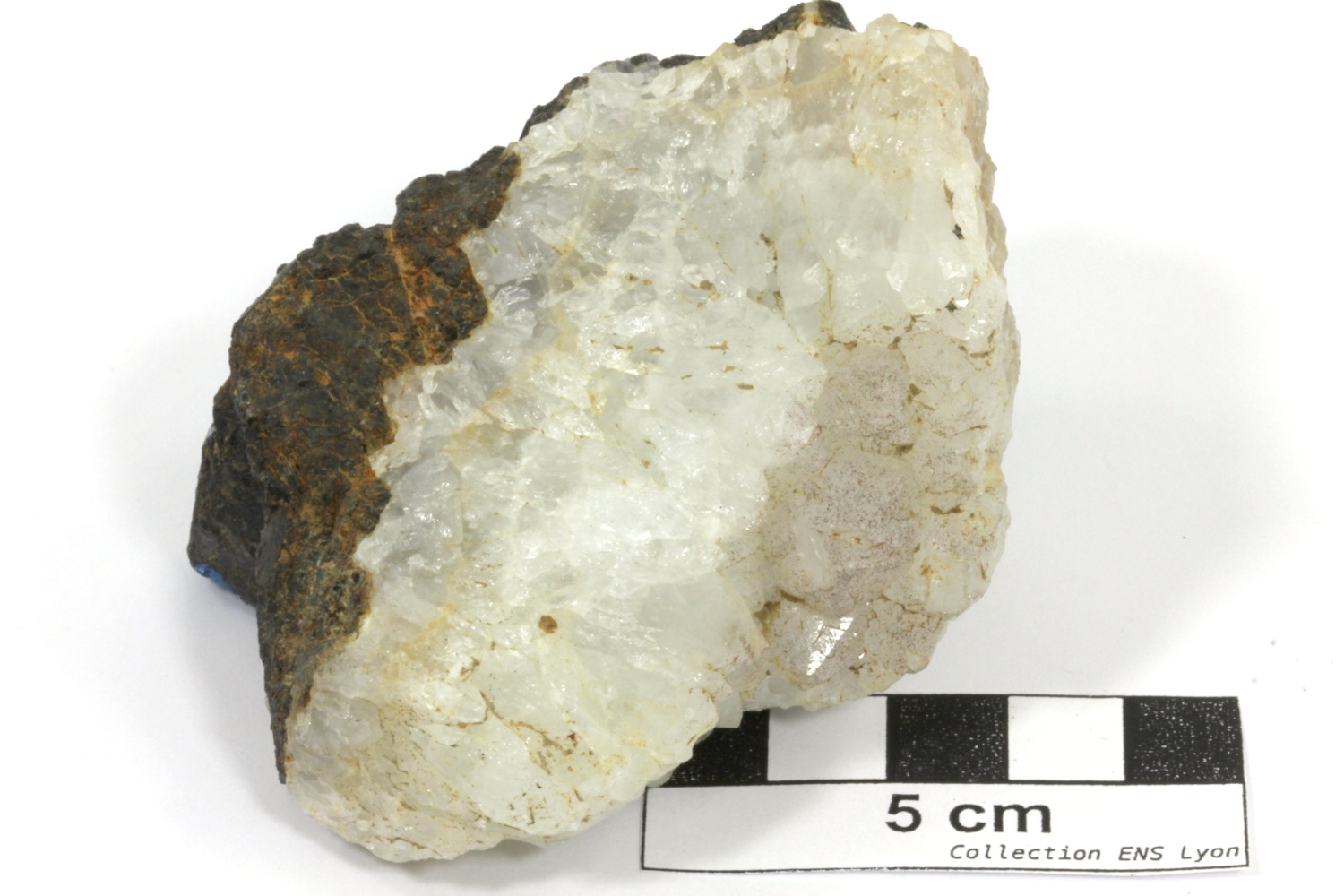 Blende Blende et quartz   Reventin-Vaugris Ancienne mine de la Poipe