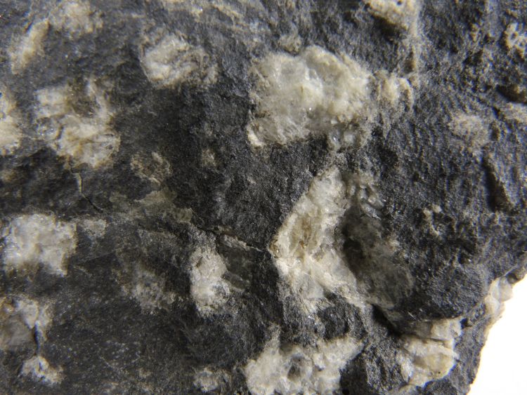 Basalte à plagioclase Basalte à porphyres de plagioclase Islande   Moraine du Svínafellsjökull