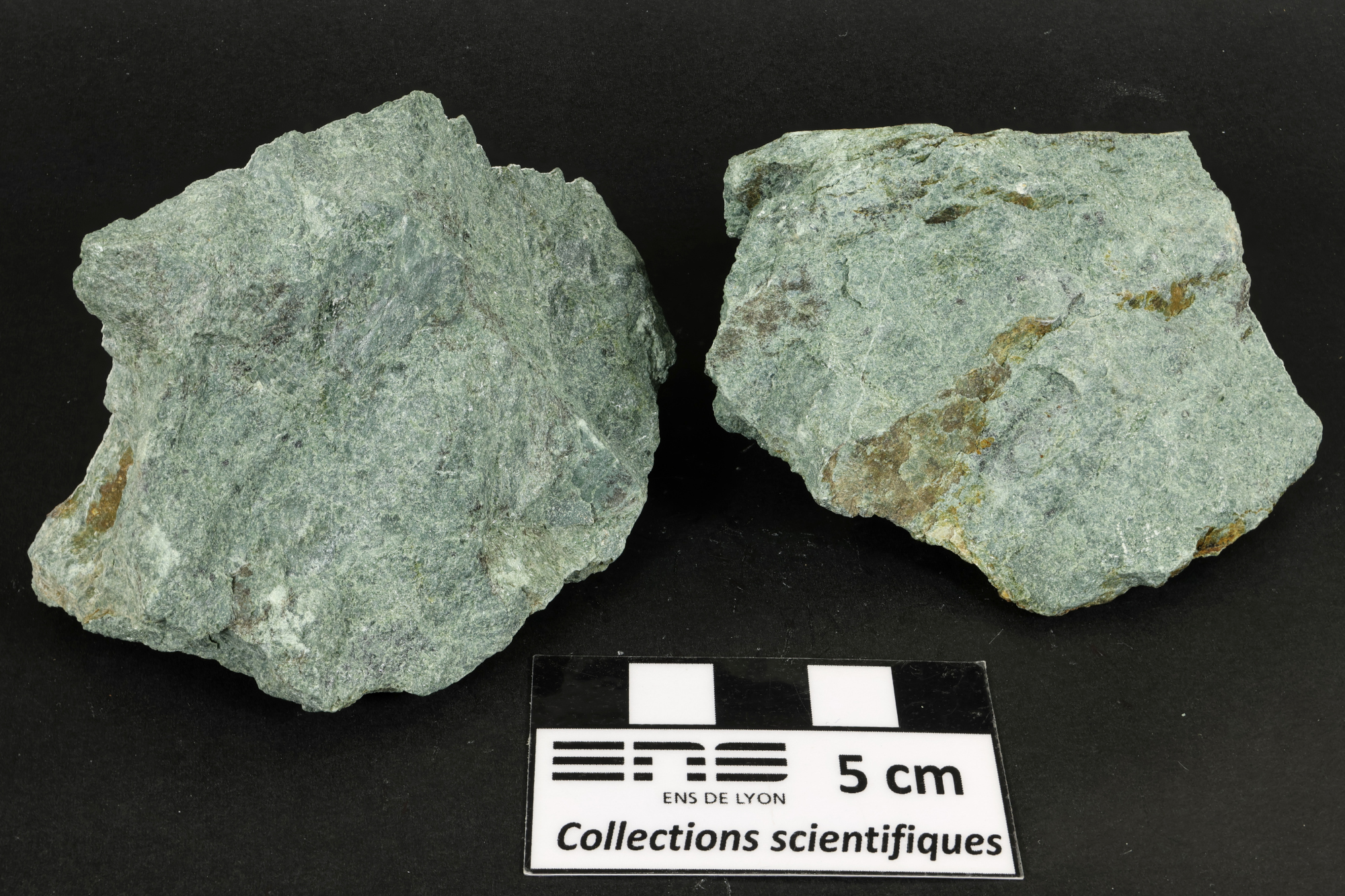 Serpentinite Serpentinite de l’unité de Bois-de-Céné Massif armoricain Unité de Bois-de-Céné Paulx La Brosse