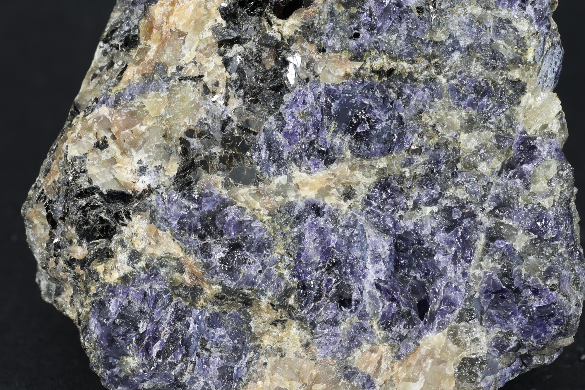 Gneiss à cordiérite Gneiss migmatitique rubané   Ihosy 