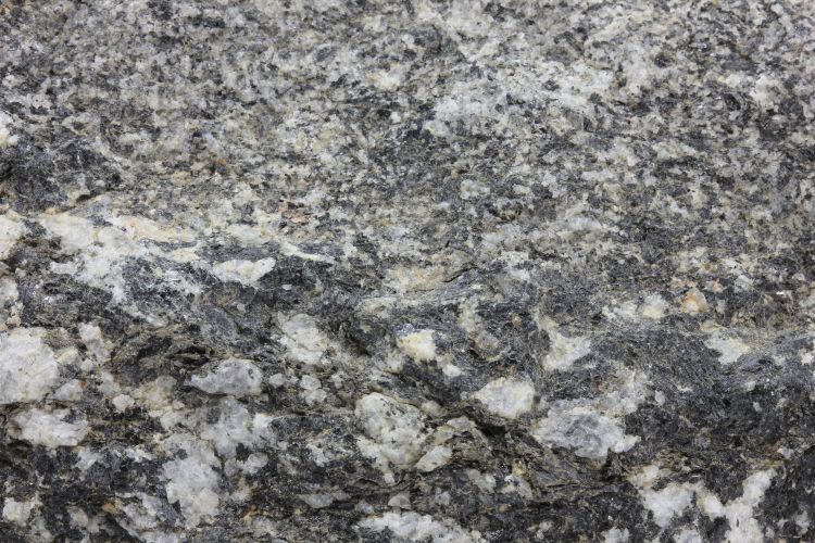 Granodiorite à enclaves de diorite Granodiorite et microdiorite    