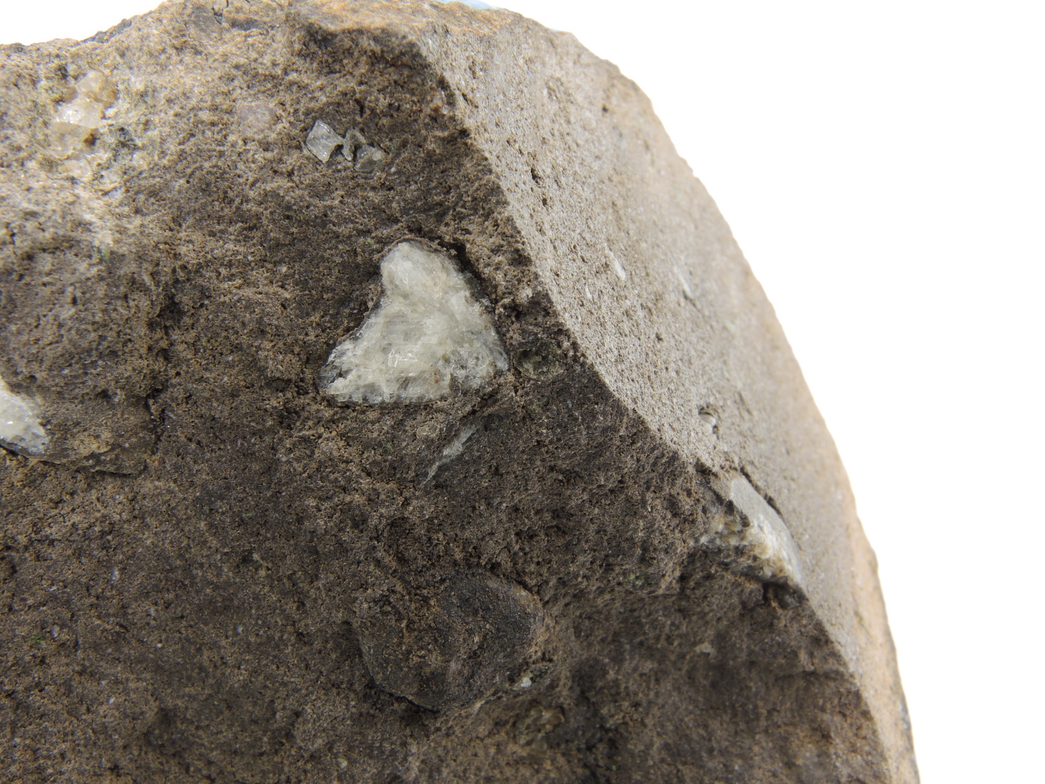 Basalte à quartz Basalte à xénocristaux de quartz et plagioclase Petites Antilles Morne Champagne  