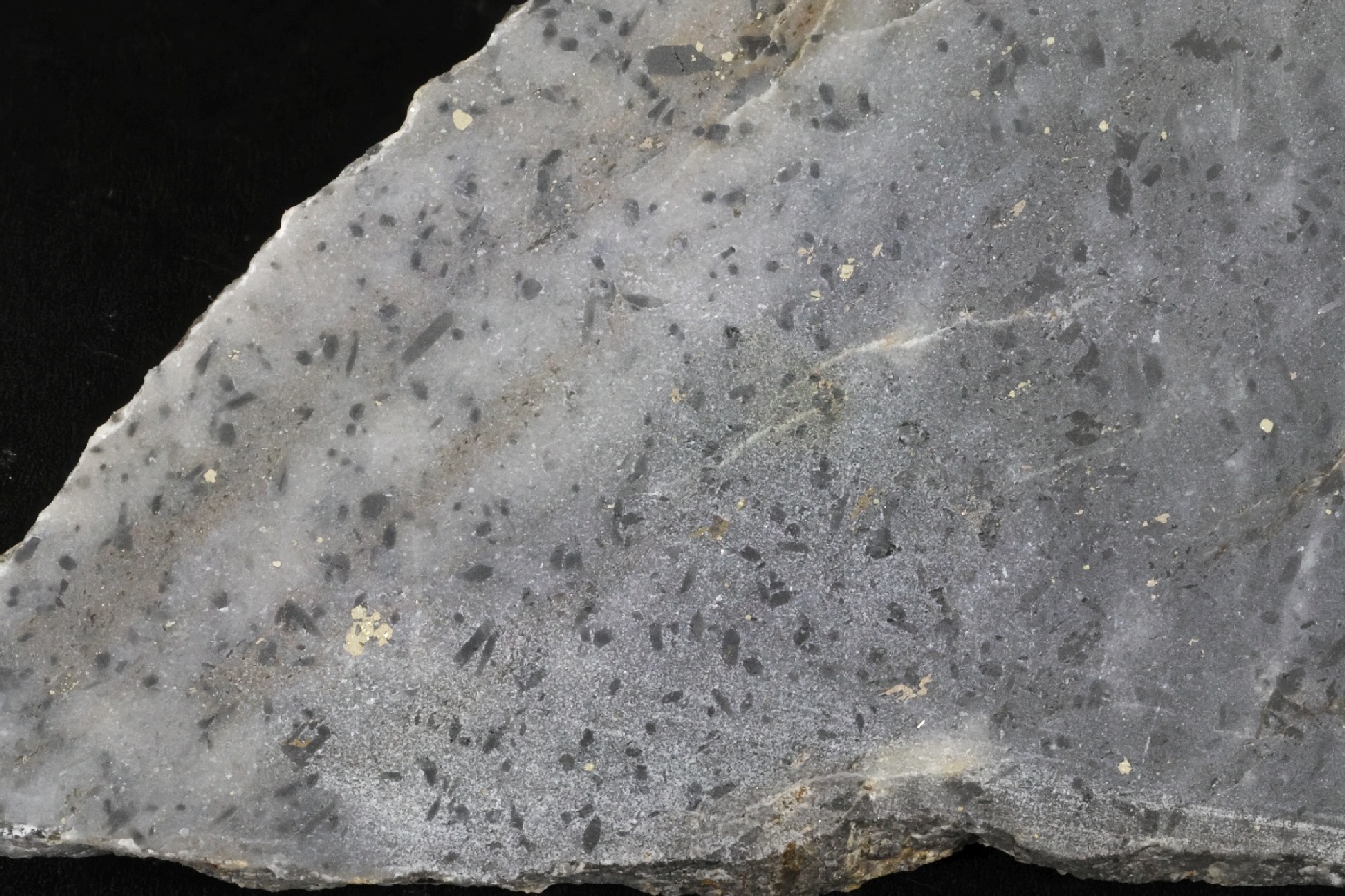 Marbre à orthose noire et scapolite Marbre à orthose noire et scapolite    