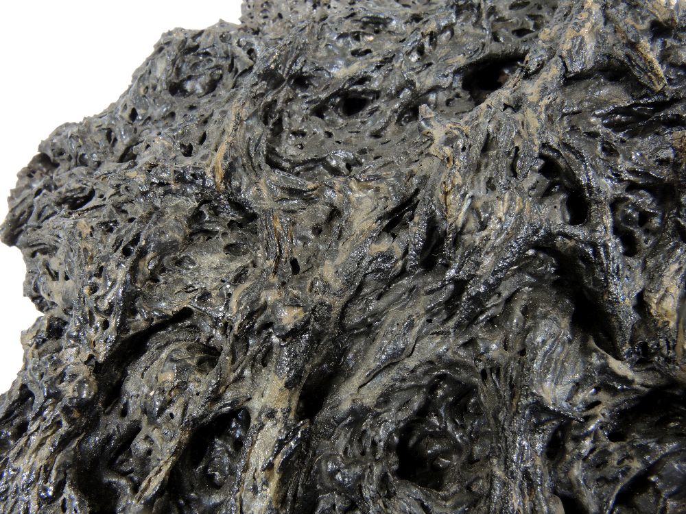 Basalte Basalte de surface de coulée Ile de la Réunion Piton de la Fournaise  