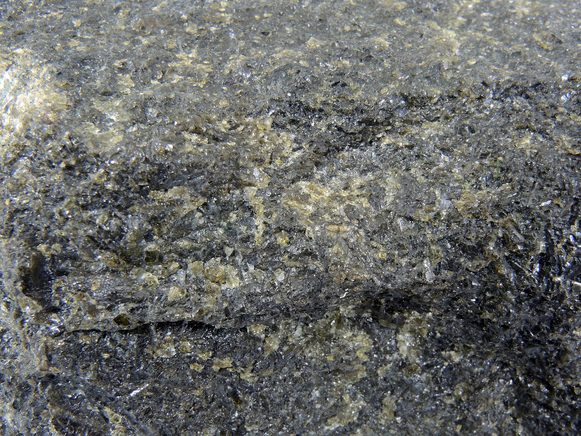 Péridotite Cumulât d’olivine et de clinopyroxène du Complexe intrusif de Rum Province magmatique des Hébrides Rùm  