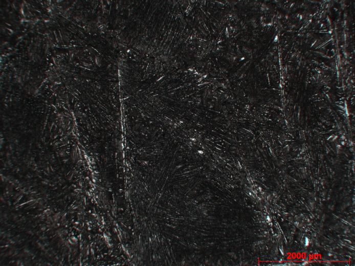  Microscope Basalte komatitique Komatiite du Cap Smith Ceinture du Cap Smith   