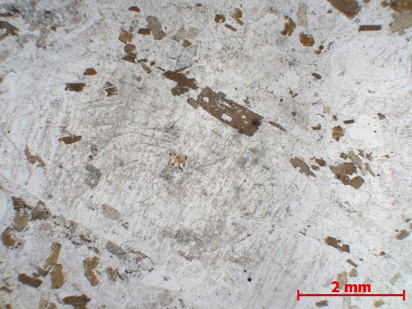  Microscope Syénite Microsyénite    