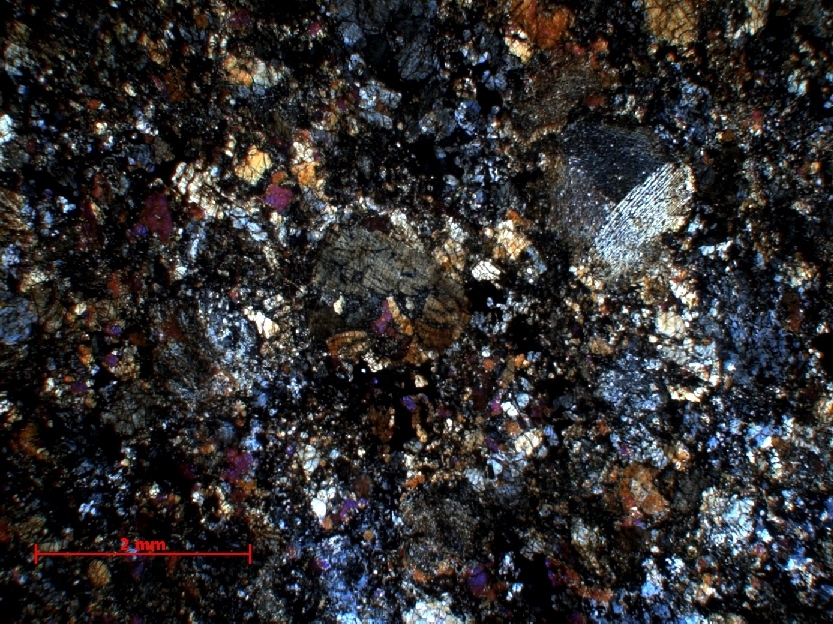  Microscope Chondrite ordinaire Chondrite ordinaire LL6 (W5)    