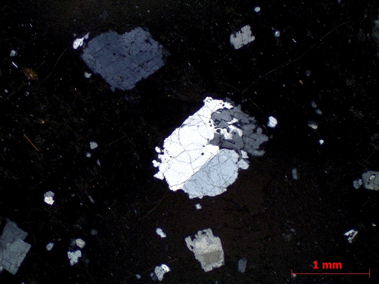  Microscope Rhyolite Rhyolite vitreuse du dôme de La Gâcherie Massif central Mont Dore Murat-le-Quaire La Gâcherie