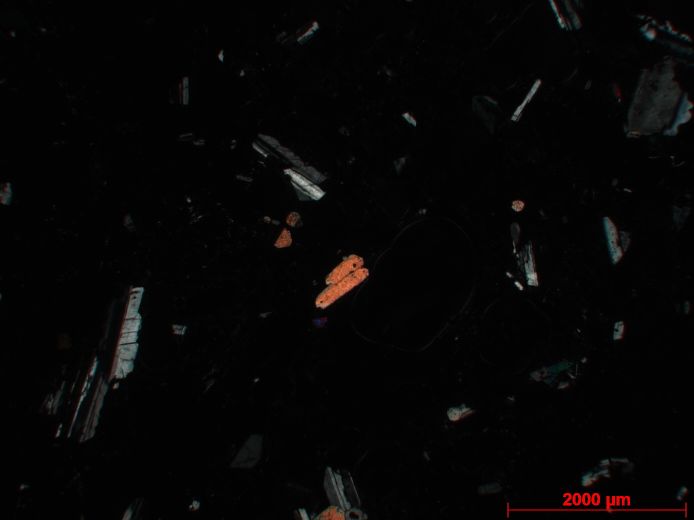  Microscope Dacite Ponce dacitique Axe volcanique trans-mexicain   