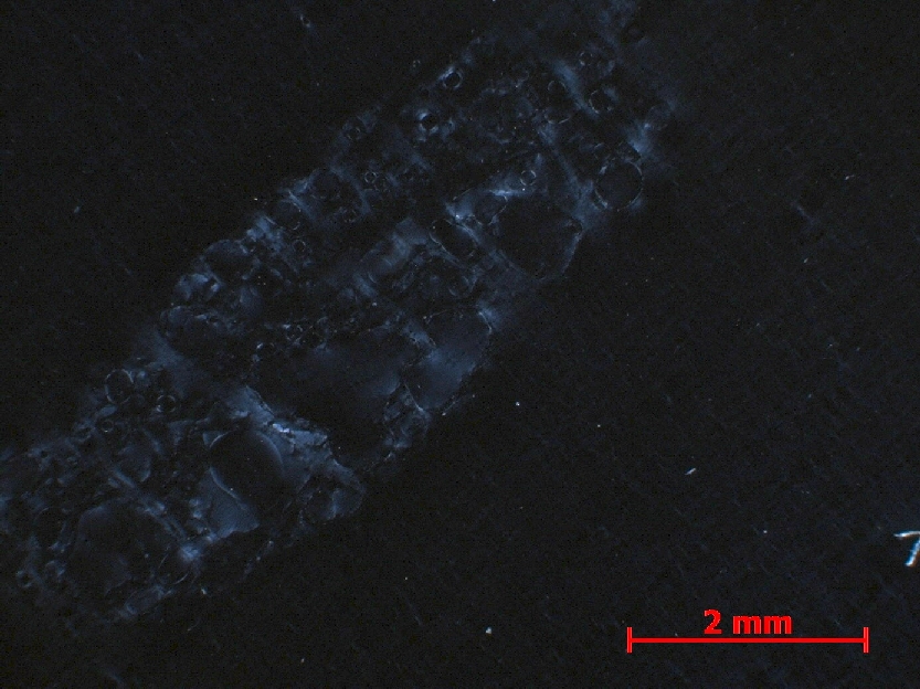  Microscope Obsidienne Obsidienne Iles éoliènnes Ile de Lipari Lipari Porticelo