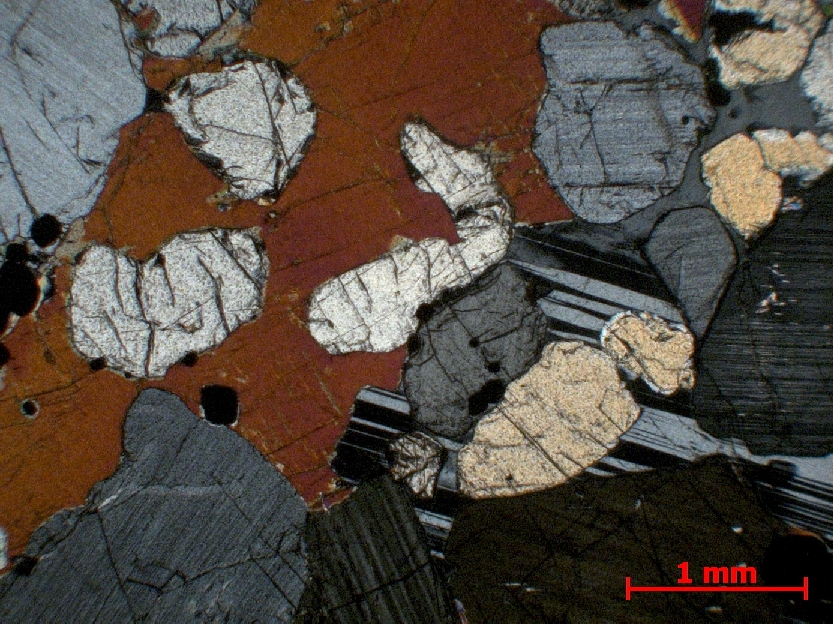 Microscope Pyroxénite Orthopyroxénite du complexe magmatique du Bushveld Bushveld Bushveld, Zone inférieure Bogalatladi Jagdlust Mine